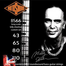 RotoSound BS66 Billy Sheehan Stainless Steel