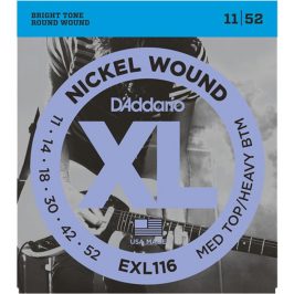 D'Addario EXL116 11-52 žice za električnu gitaru