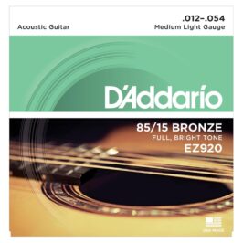 D'Addario EZ920 Bronze 12-54 Medium Light