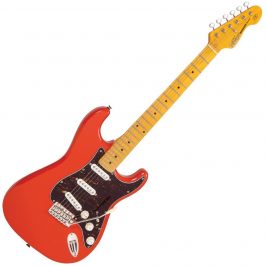 vintage v6mfr firenza red električna gitara