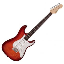 Vintage-V6PFCB-Flame-Cherry-Burst-električna-gitara-1