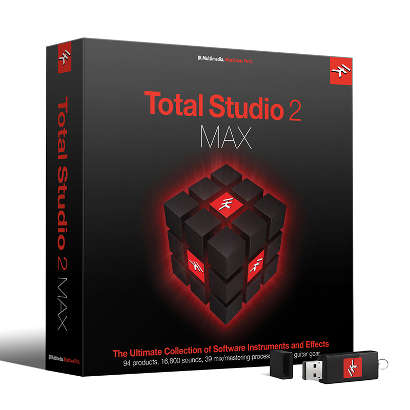 IK Multimedia Total Studio 2 MAX bundle – The ultimate software collection  – Music media centar