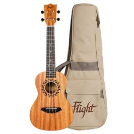 Flight Elise Ekclund concert ukulele 1