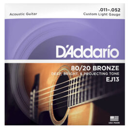 D'Addario EJ13 Bronze 11-52 Custom Light