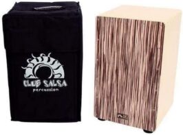 Cajon Club Salsa Zebrano Front Plate