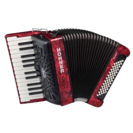 hohner bravo II 60 red