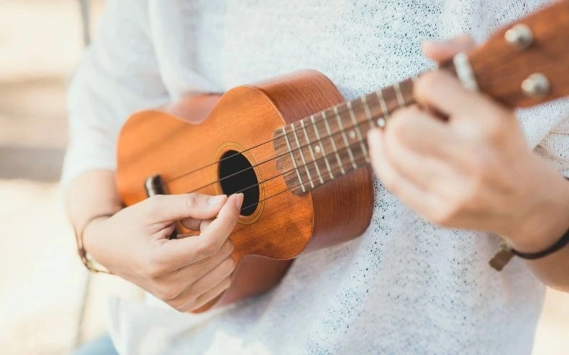 Ukulele fotografija